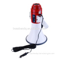 rechargeable USB megaphone with siren